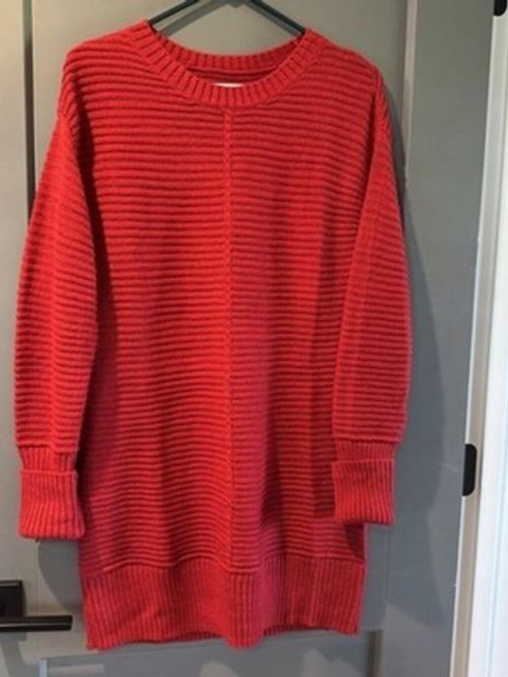 Nine West Red Tunic Sweater Womens size Medium